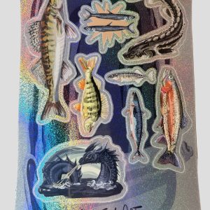 Fish Sparkly Sheet - Sticker