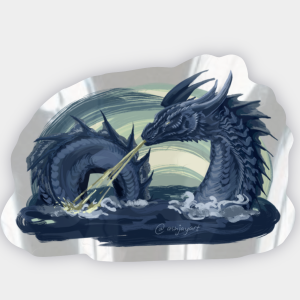 Sea Serpent Metallic - Sticker