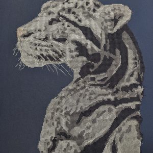 Clouded Leopard Cross Stitch - (CONTACT FOR PURCHASE)